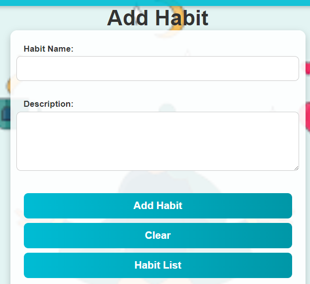 MERN Habit Tracker